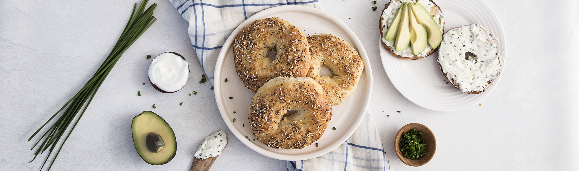 Bagels de yogur