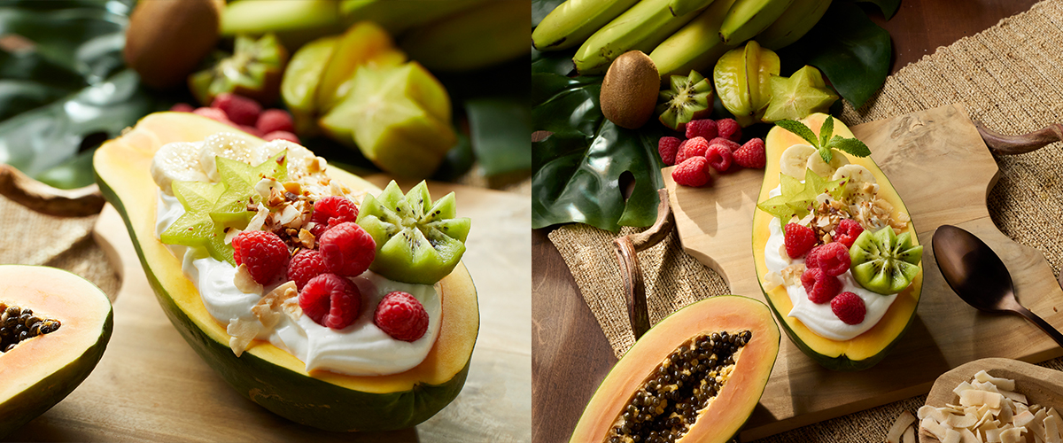 Bowls de papaya